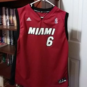 Adidas miami heat Lebron James jersy